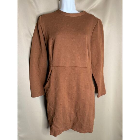 Hutch Copper Bubble Knit Lennon Dress 1X - Picture 8 of 12
